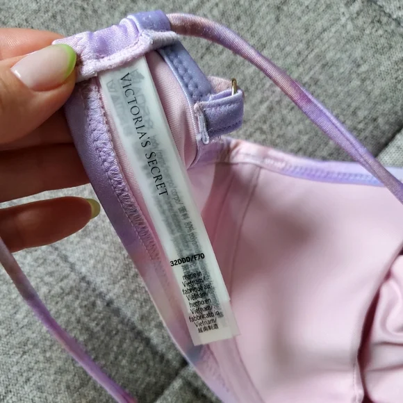 Victoria's Secret Swim Wicked Underwire Ruched Push Up Bikini Top Swimwear 32DDD - Picture 7 of 10